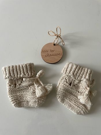 Chausson maille zara