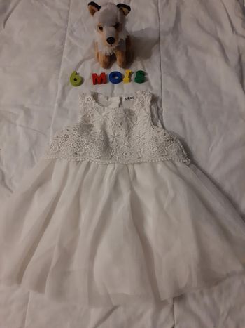 Robe blanche cérémonie - Gémo