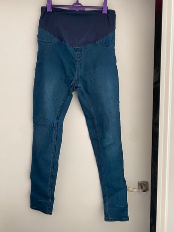 Jegging bleu grossesse