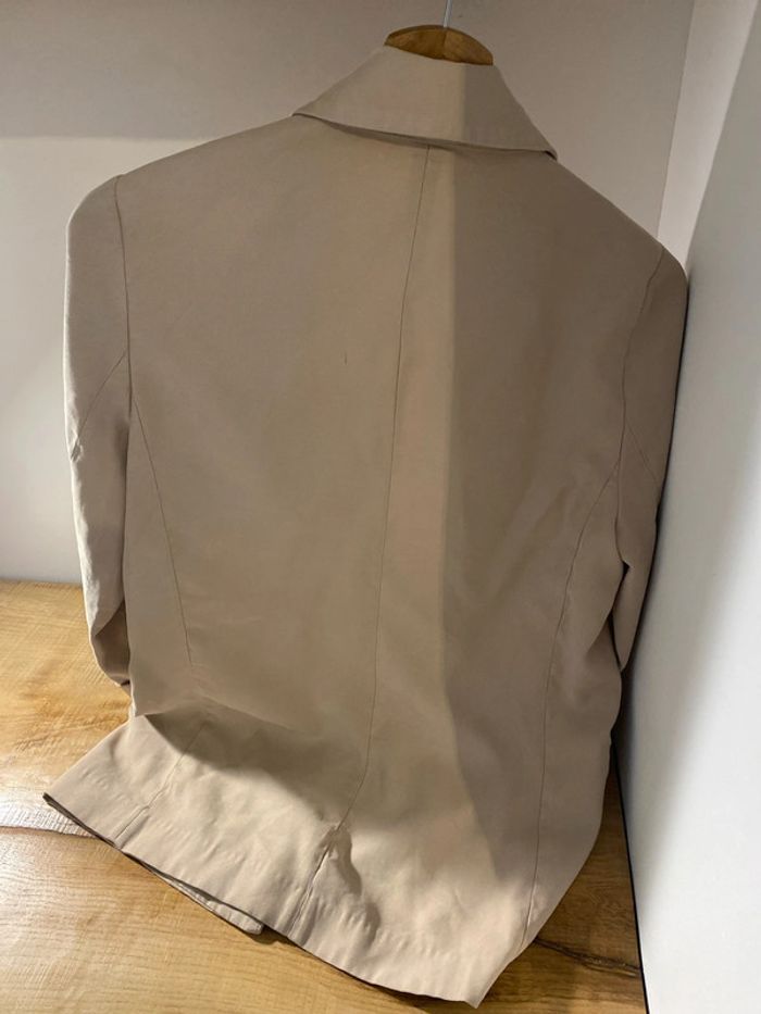 Veste /blazer fluide beige - photo numéro 5
