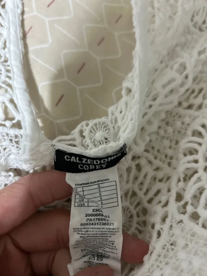 Robe en dentelle calzedonia - photo numéro 3