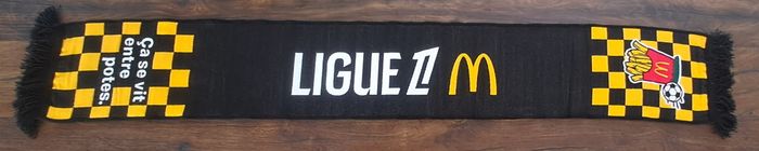 Écharpe noire et jaune Ligue 1 Macdonald - photo numéro 3
