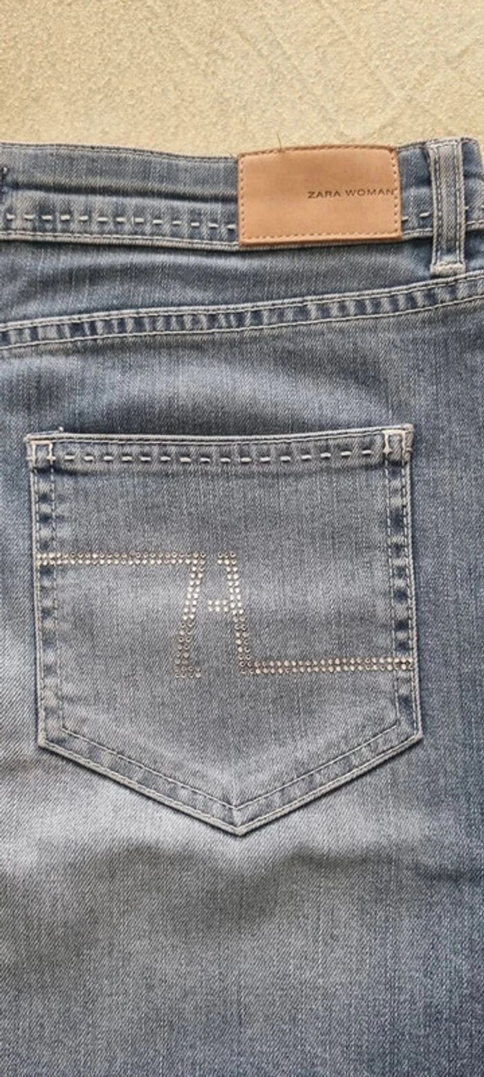 Jupe en jean Zara - photo numéro 3