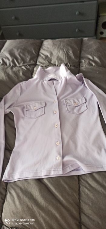 Chemisier parme t. 38