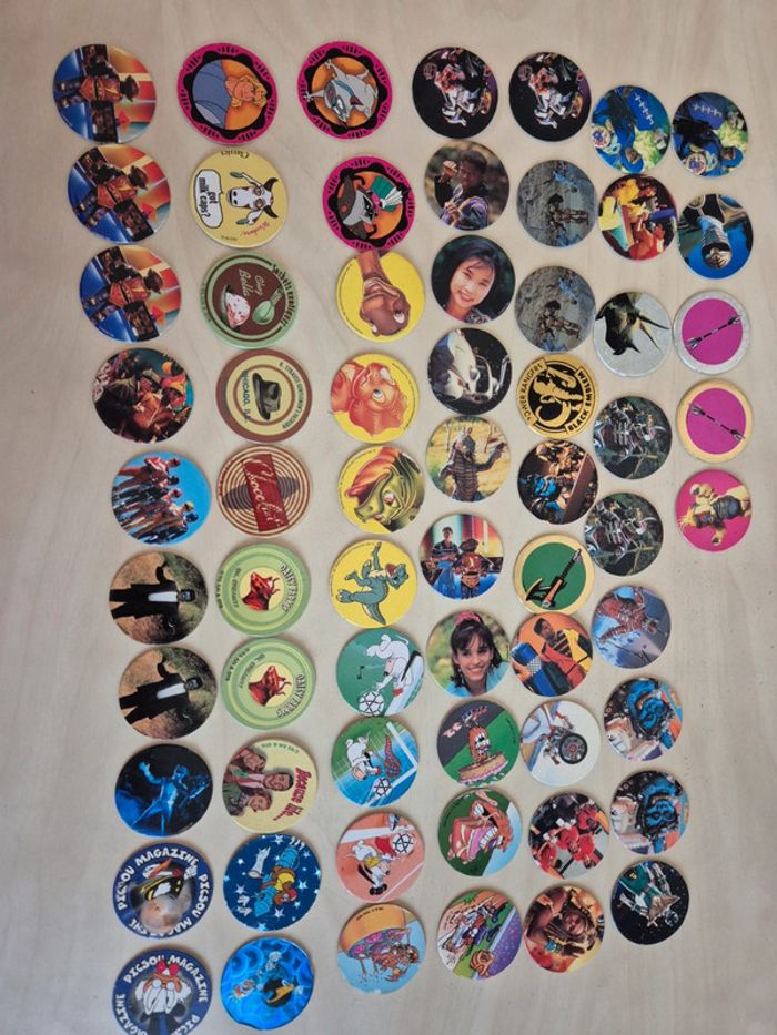 Lot pogs vintage - photo numéro 4