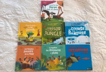 349 - Lot de 7 livres