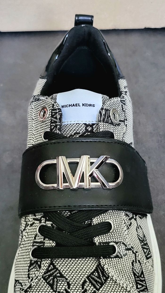 Michael Kors Emmett Lace Strap Neutral Black Grey - 43S3EMFS1Y 102 - Size : 38.5 🌈🌈 - photo numéro 8