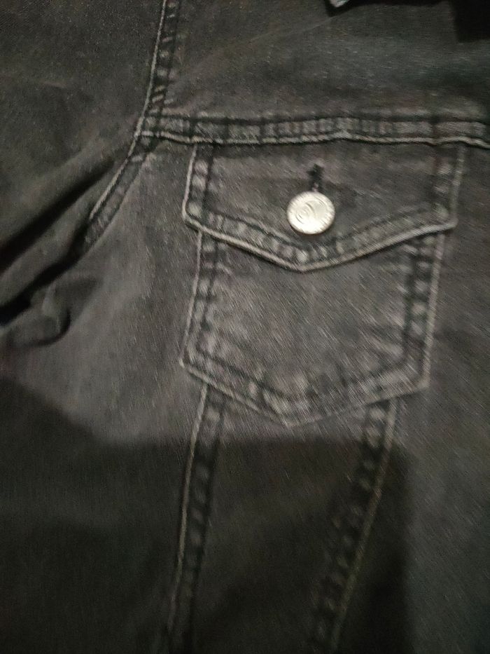 Veste en jeans noire femme Esmara taille 42 - photo numéro 7