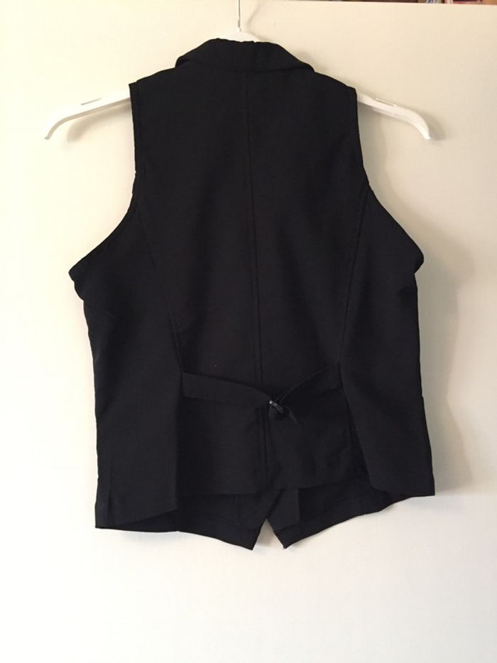 Gilet / veste sans manches Janina noir Taille 38 - photo numéro 2