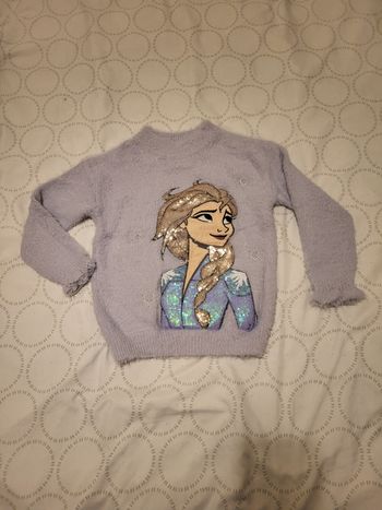 Pull reine des neige