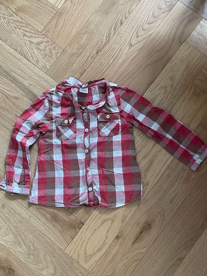 Chemise à carreaux Zara