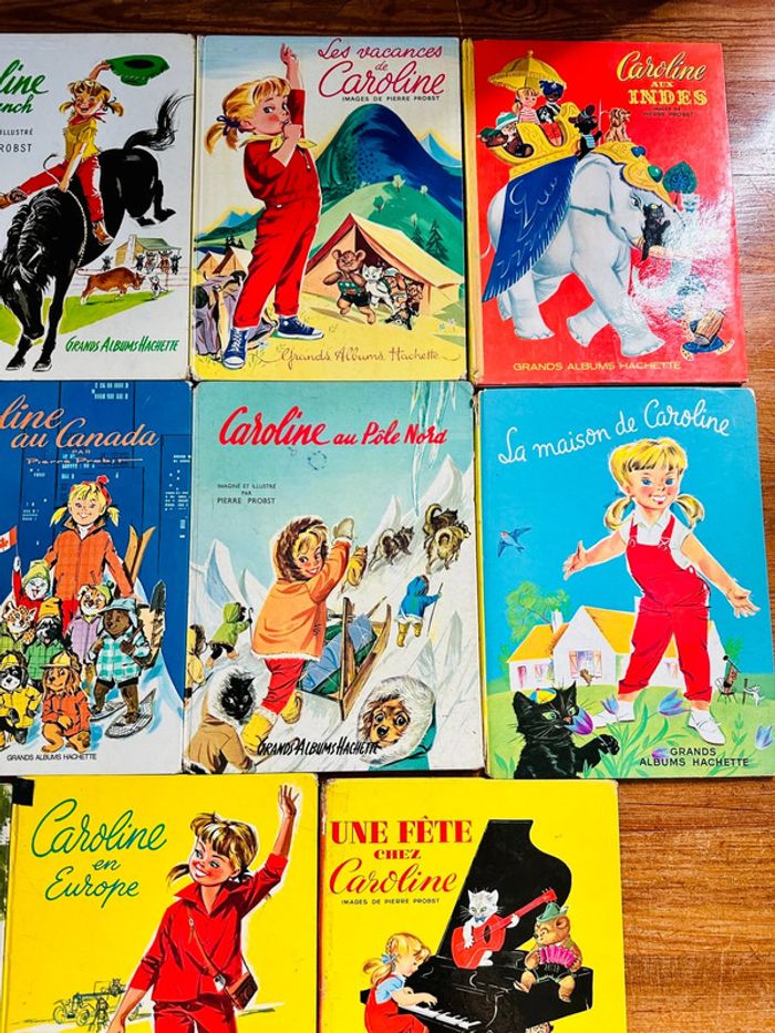 Lot exceptionnel intégrale 14 éditions originales Caroline livres bd Grands albums Hachette - photo numéro 4