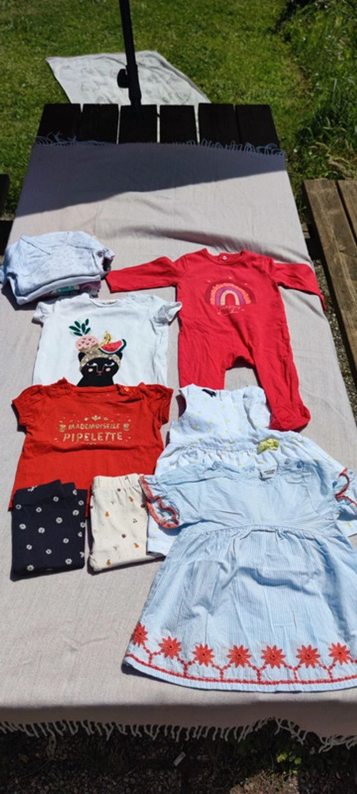 Lot 6 mois mi saison fille - photo numéro 2