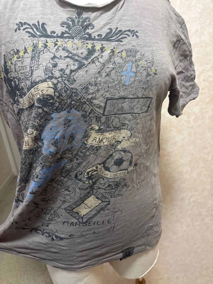 T shirt taille 40 marque Olympique de Marseille - photo numéro 4