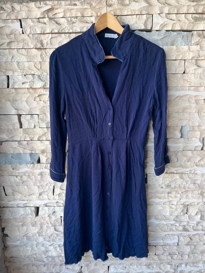 Robe parisienne chic vintage - art love - taille M (comme neuve) - photo numéro 2