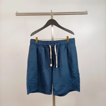 Short bleu regular taille élastique avec cordon Sinsay homme taille XL A877