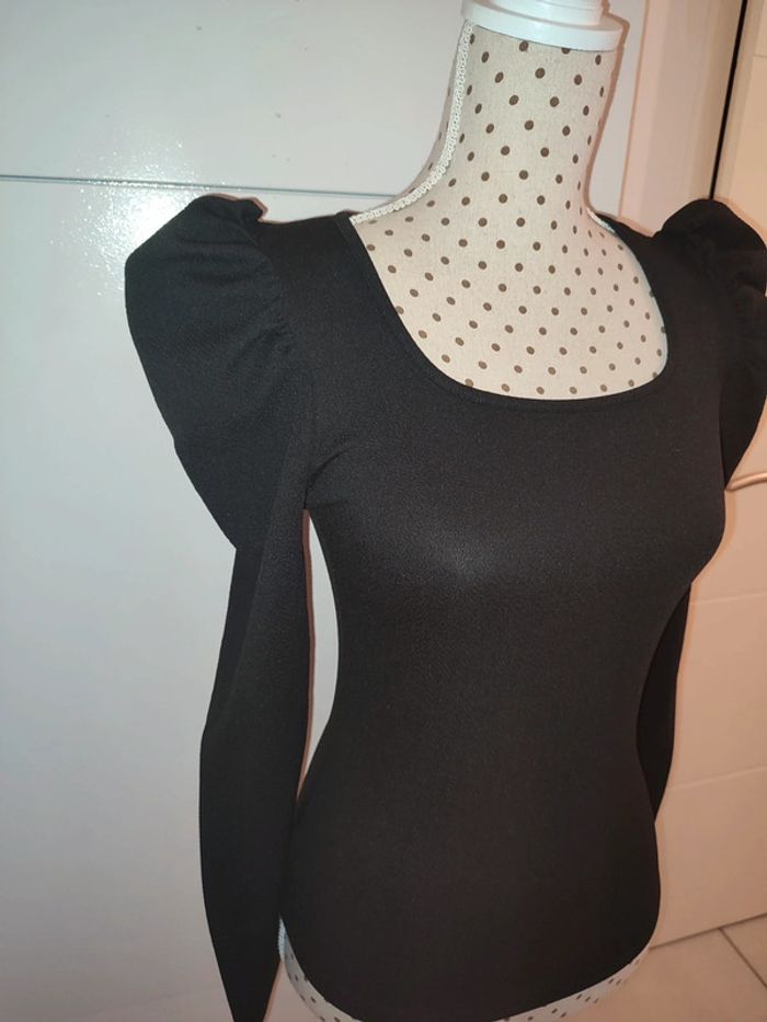 Blouse noire neuve shein - photo numéro 3