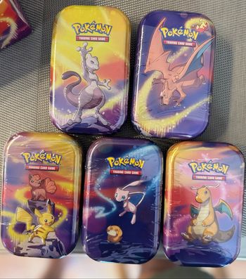 Pokémon mini tin pouvoirs de kanto 2019