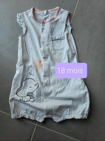 combinaire grenouillère mayoral 18 mois