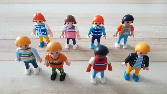 Lot de 8 enfants Playmobil N°2 - photo numéro 3