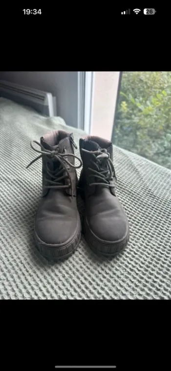 Bottes Zara kaki 32