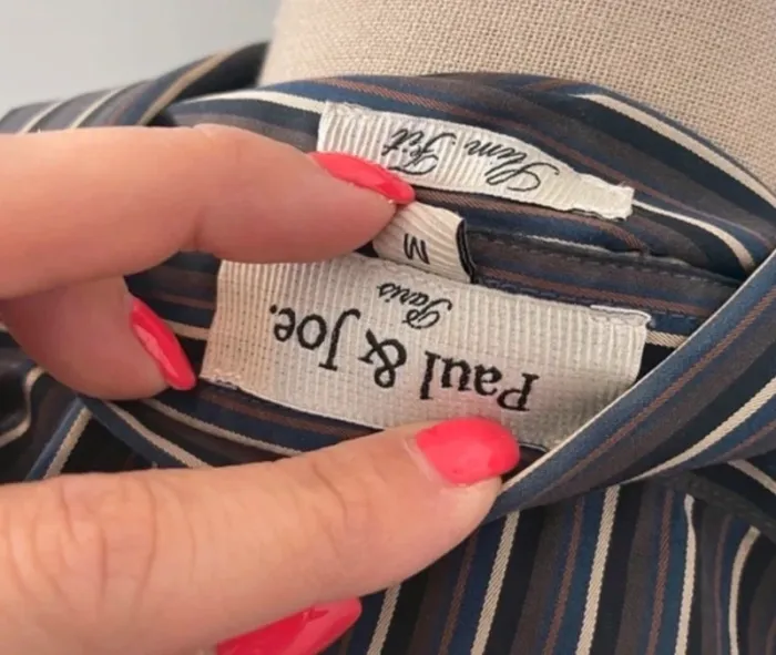Paul & Joe Chemise cintré à rayures Femme taille M/38 - photo numéro 4