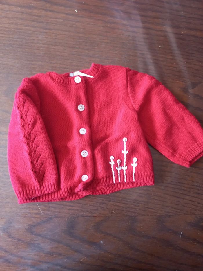 Gilet rouge 1mois orchestra