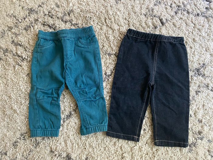 Lot de 3 pantalons 12 mois - photo numéro 2