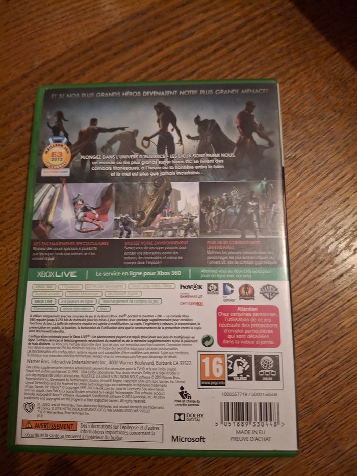Jeu xbox 360  injustice les dieux sont parmi nous - photo numéro 2