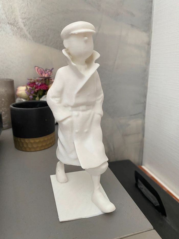 Personnage tintin impression 3 D