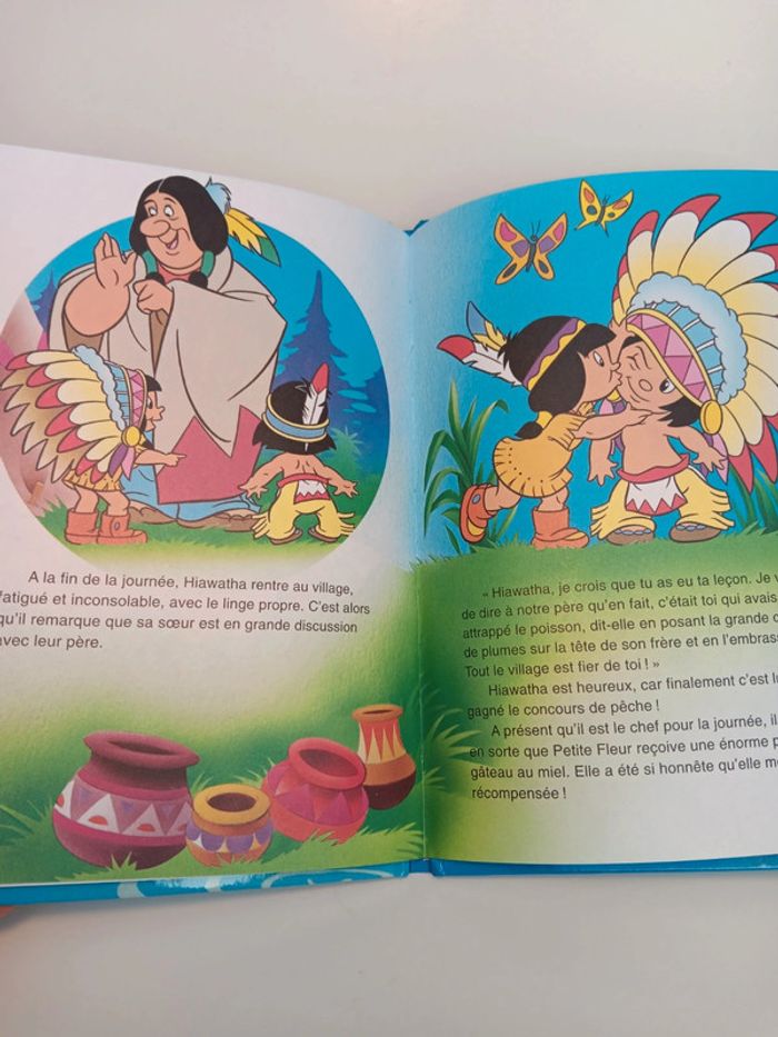 Livre Disney mickey club du livre Hiawatha et le gros poisson (1) - photo numéro 6