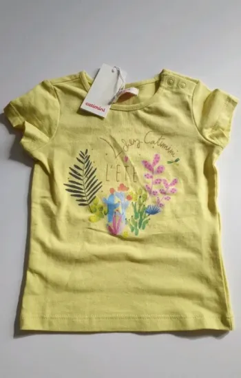 T shirt catimini 12 mois neuf