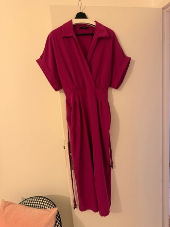 Combi pantalon violet mango L 