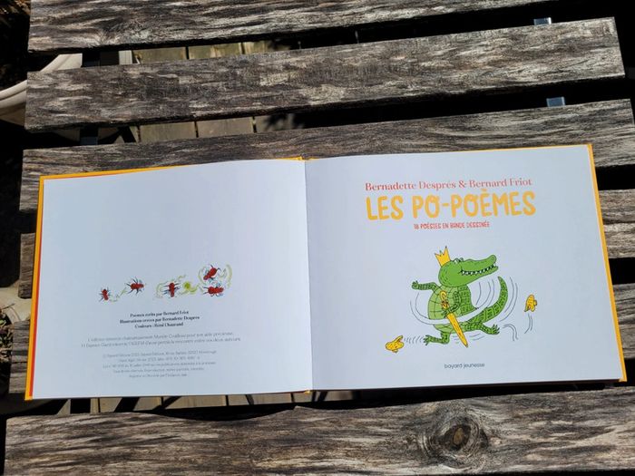 Beau livre format paysage : Les Po- Poêmes - photo numéro 4