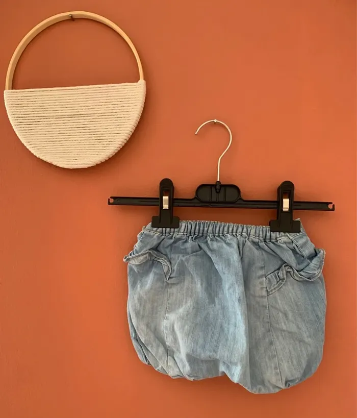 6 mois - obaïbi- short fille - photo numéro 2
