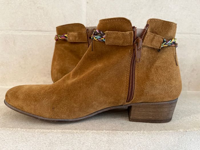 Bottines Reqins jamais portées - photo numéro 3