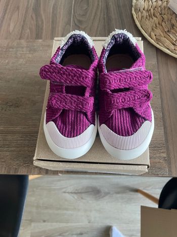 Baskets à scratch vertbaudet t24