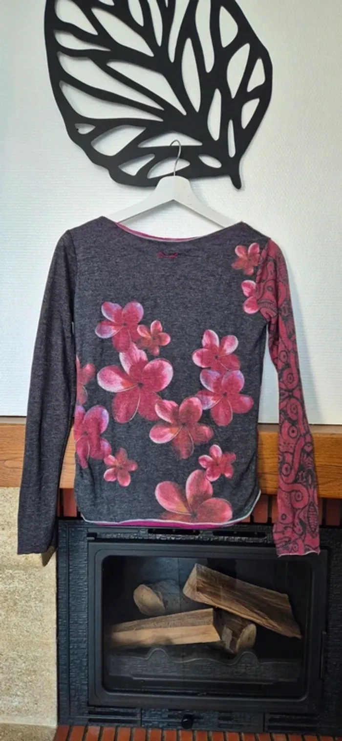 Haut floral - photo numéro 3