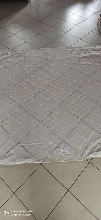 Rideau voilage h190 cm