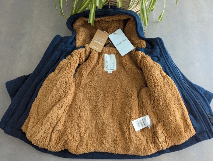 Manteau Verbaudet - 12 mois - Idéal pour hiver - Neuf avec étiquette - photo numéro 3