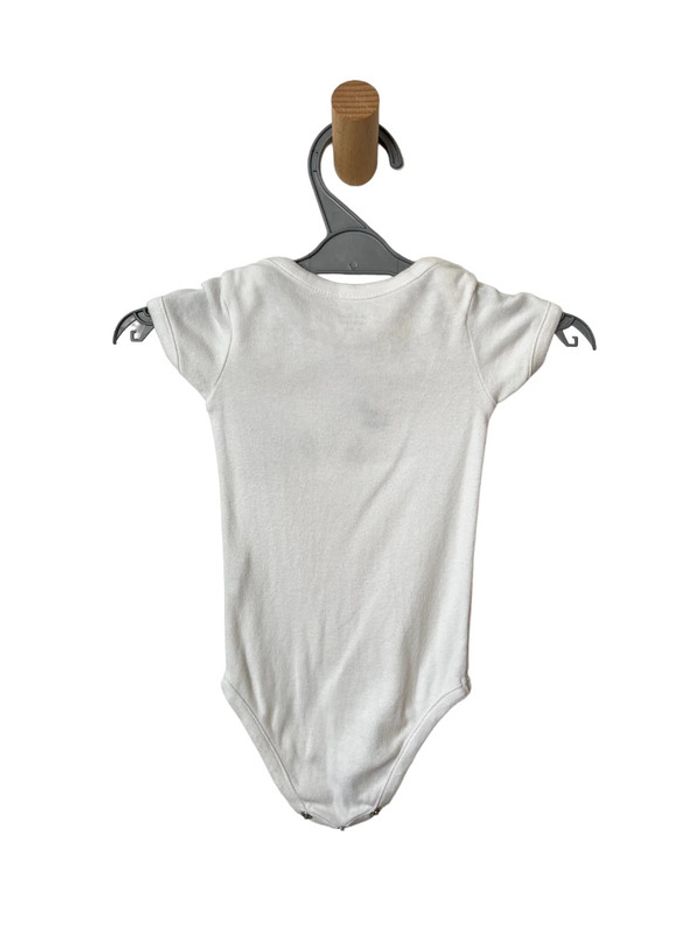 Body manches courtes blanc “Petit matelot” - Bout'chou 6 mois (67cm) - photo numéro 3