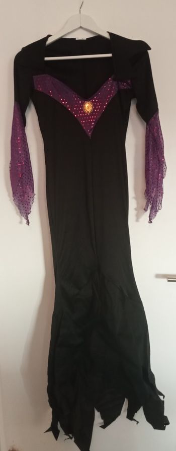 Panoplie complète déguisement de sorcière femme - taille S