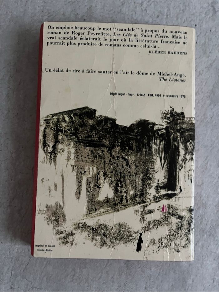 Les clés de Saint Pierre de Roger Peyrefitte - photo numéro 2