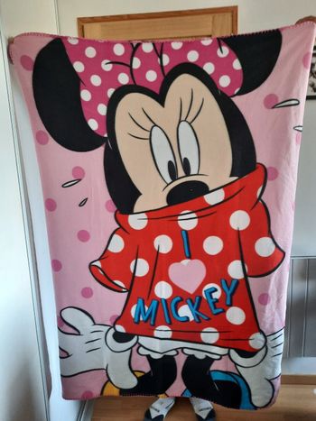 Plaid polaire Minnie