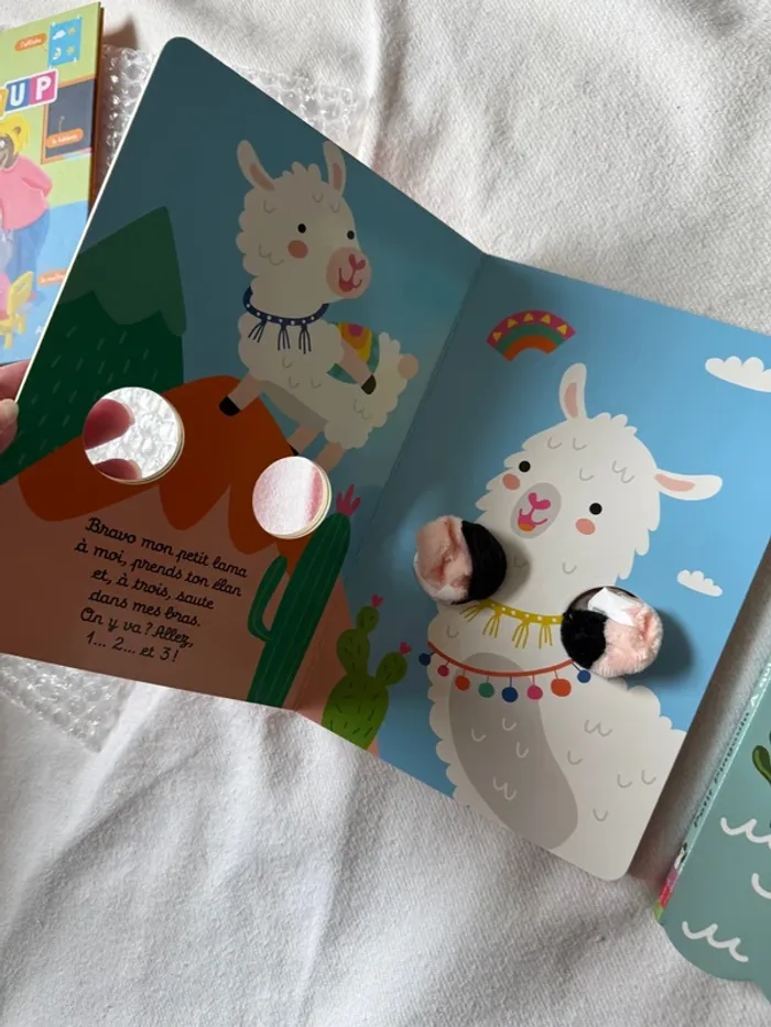 Lot de 2 livres marionnette - photo numéro 2