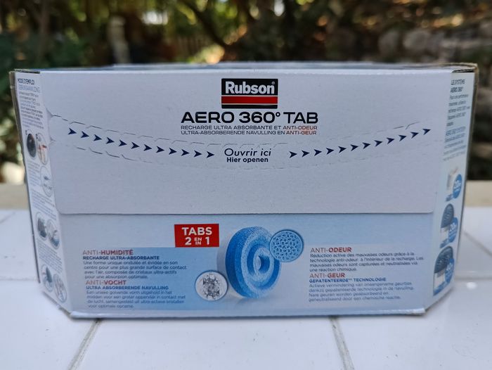 Jeu de 4 recharges ultra absorbantes RUBSON Aéro 360° - photo numéro 4