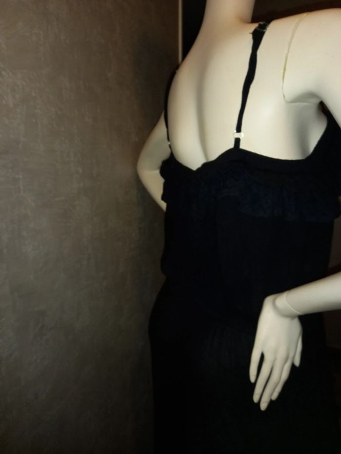 combinaison à bretelle noire miss liberto taille 42 - photo numéro 5