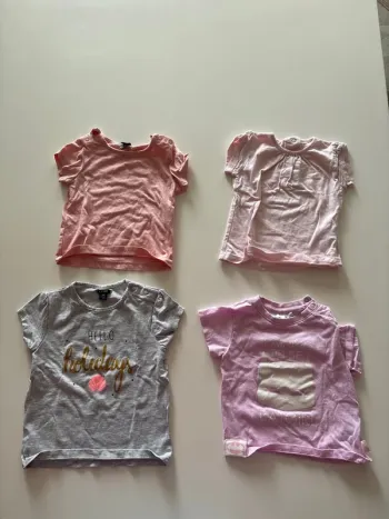 4 teeshirt fille