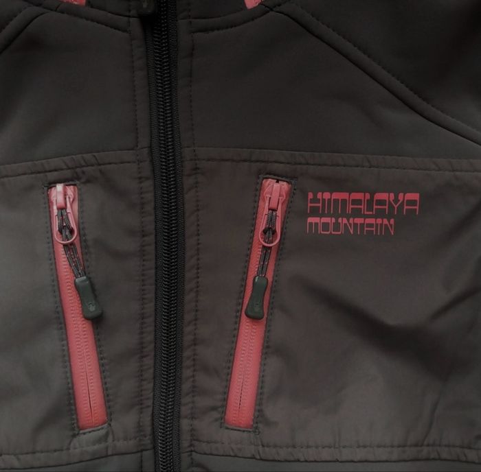 Veste softshell fille Himalaya Mountain anthracite zip rose Modèle : SOFT TREK KIDS R01 Gris Rose - photo numéro 4