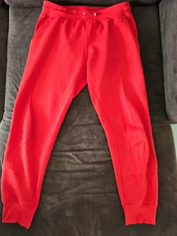 Jogging femme rouge L Jennyfer